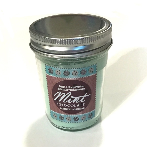 Bath Body Works Accents Bath Body Works Mint Chocolate Candle